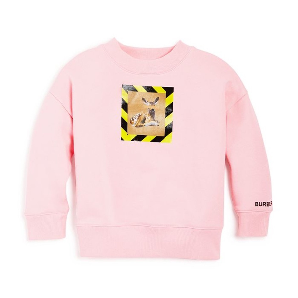 Authentic burberry girls deer sweatshirt
